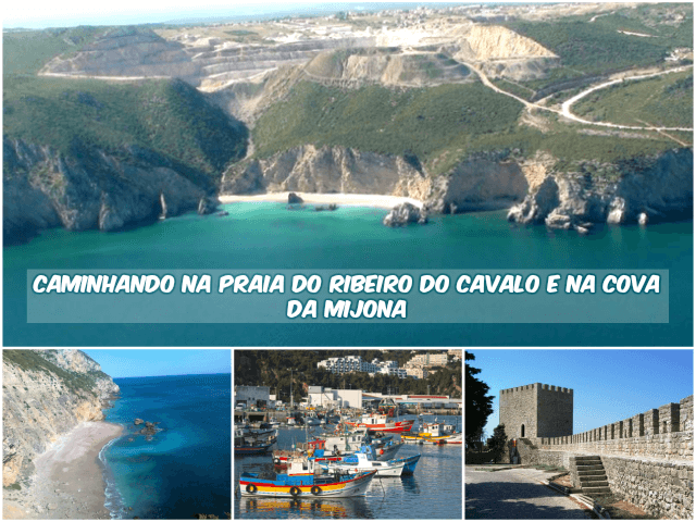 Praia do Ribeiro do Cavalo e na Cova da Mijona