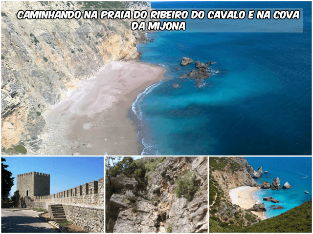 Caminhada pelas praias e castelo