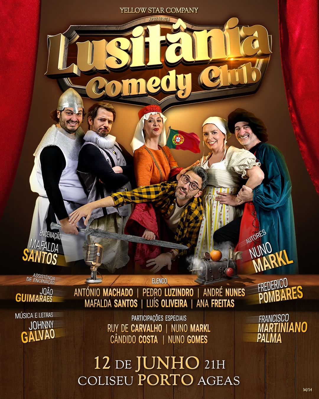 Lusitânia Comedy Club no Coliseu Porto