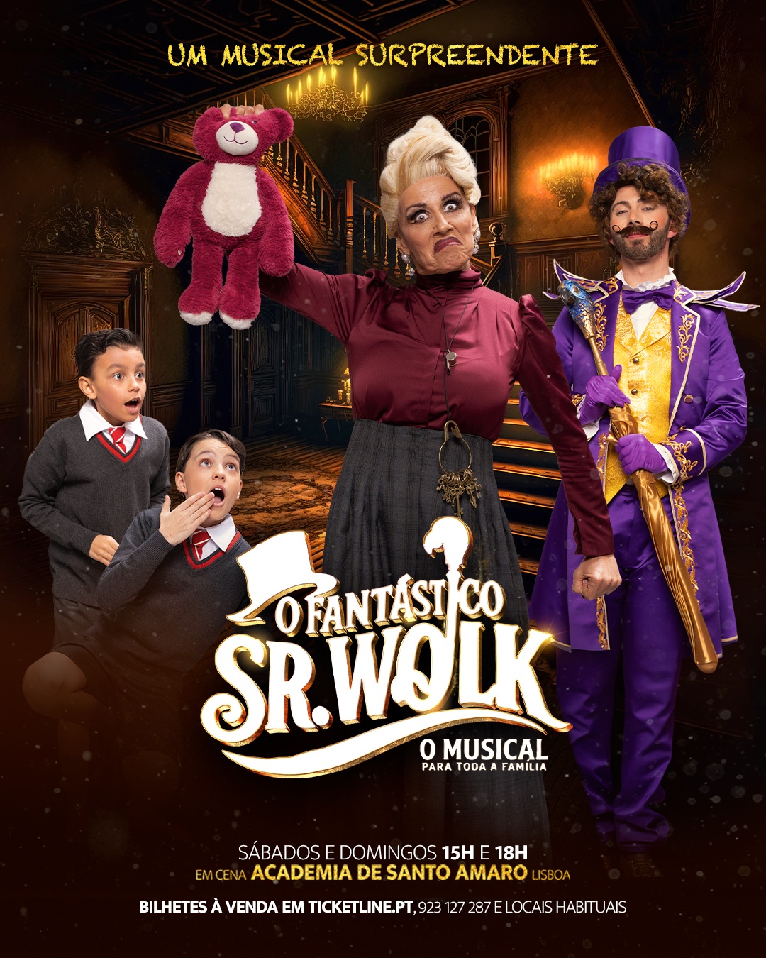 O Fantástico Sr. Wolk | O Musical