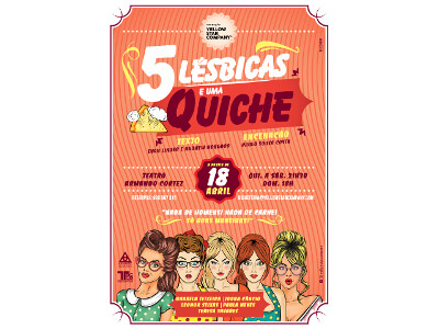 5 Lésbicas e 1 Quiche