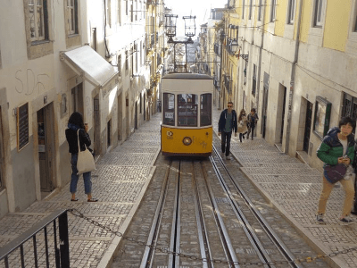 Caminhando na Rota do Eléctrico 28